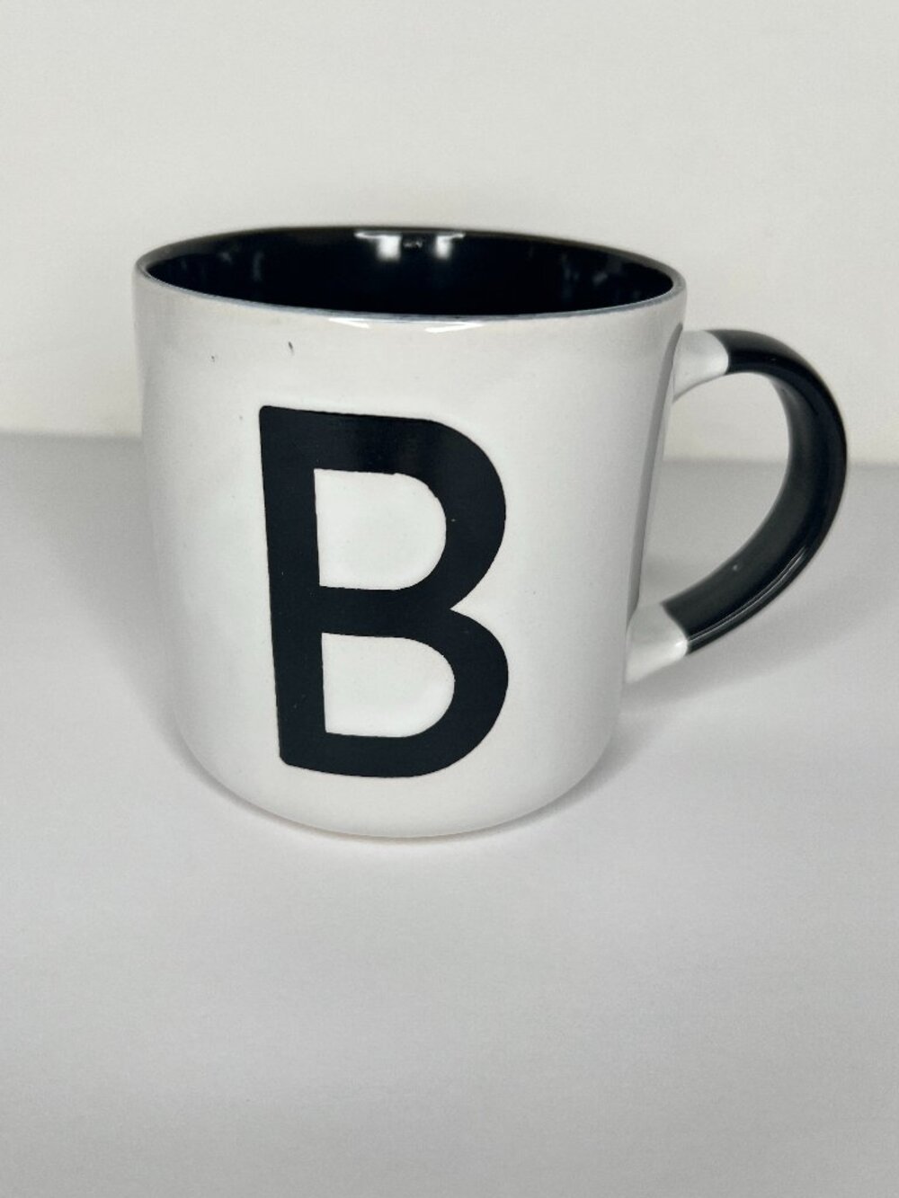 Royal Norfolk Oversized Ceramic Coffee Mug Monogrammed B 16 oz